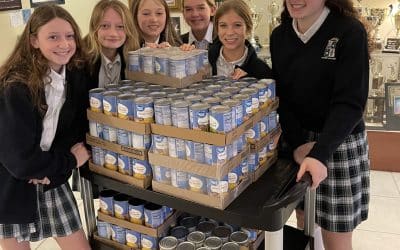 Local Students Donate Close to 11,000 Items to Area Food Pantry