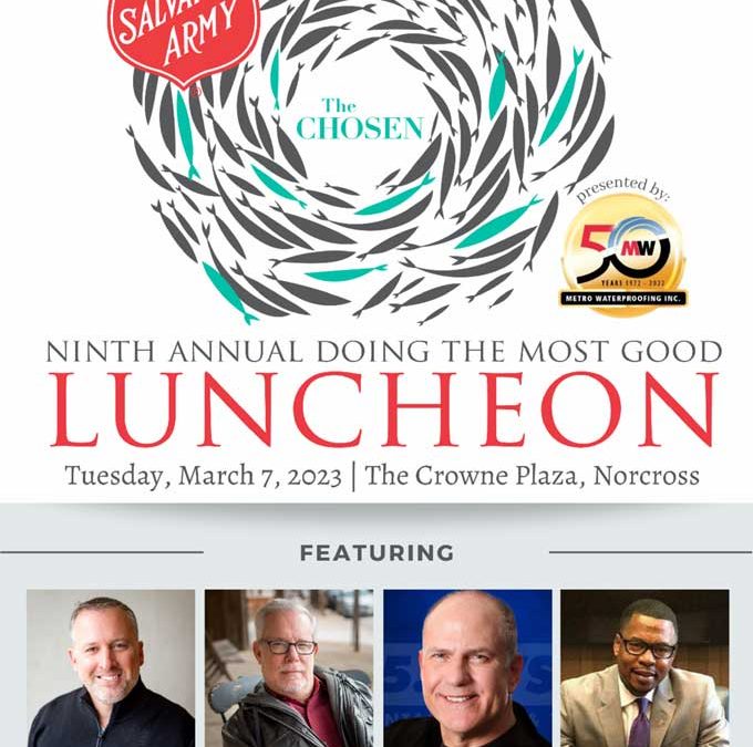 Salvation Army Luncheon in Norcross Set for March 7