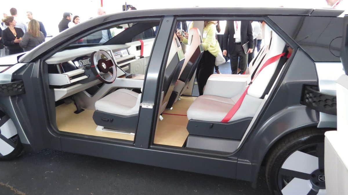 the concept car (photos Courtesy City of Peachtree Corners)