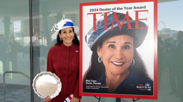 Rita Case, president and CEO of the nation’s largest female-owned auto dealer group in America has been named TIME Dealer of the Year.
