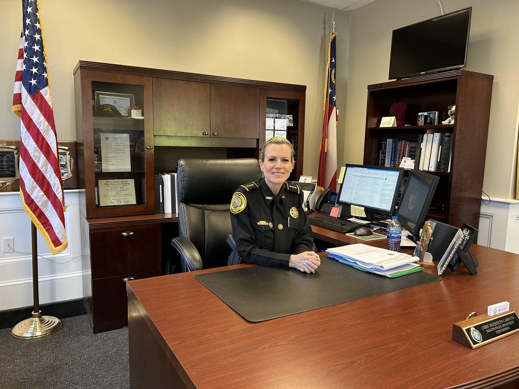 Getting To Know Duluth Chief Of Police Jacquelyn Carruth Southwest Gwinnett Magazine