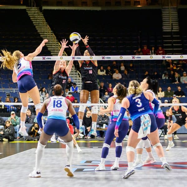 This is the first year for the Pro Volleyball Federation, and the Atlanta Vibe is one of seven teams in the league.