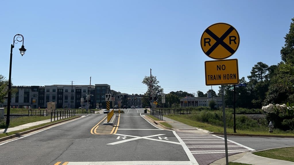 Railroad crossing