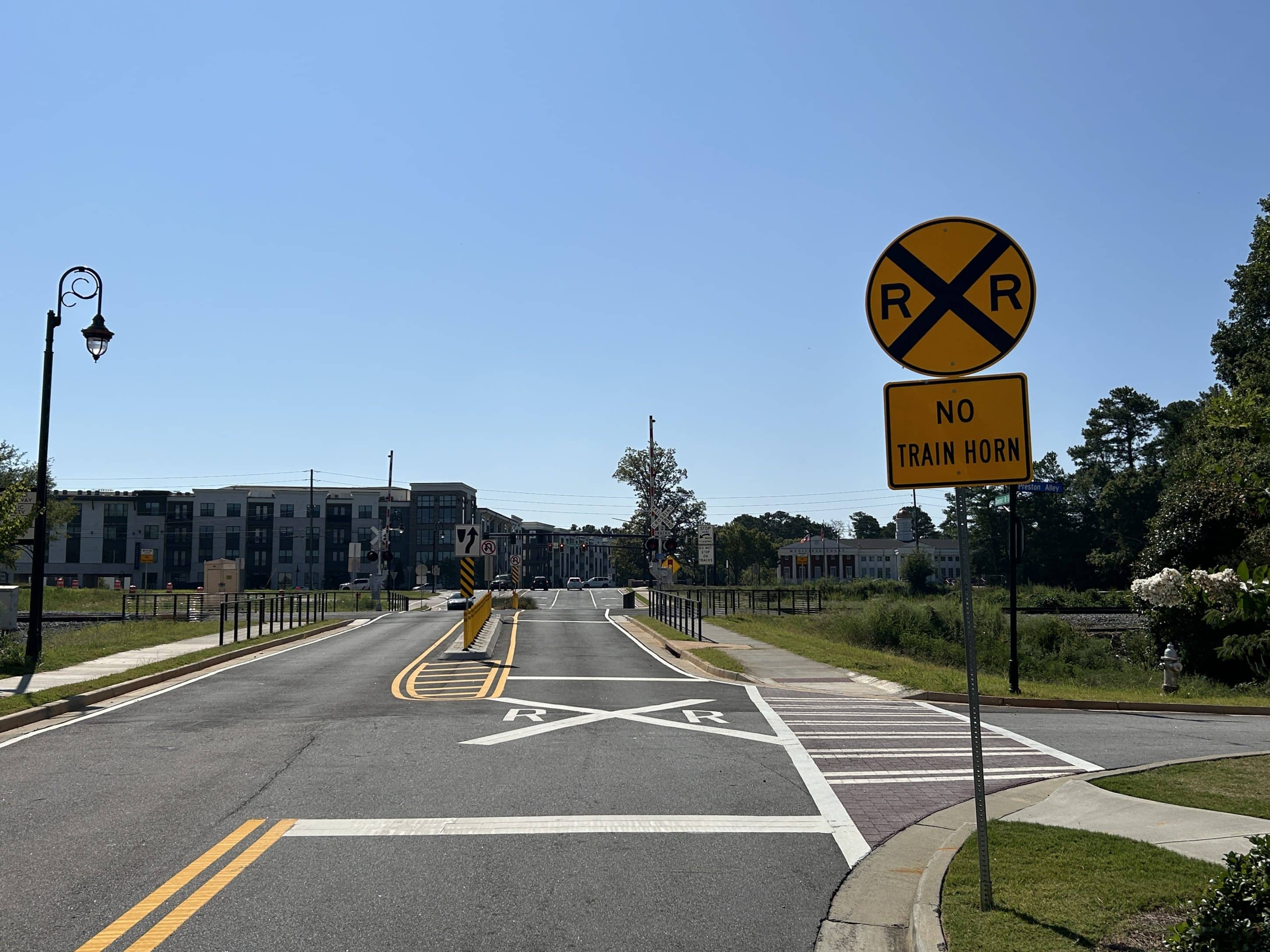 Railroad crossing