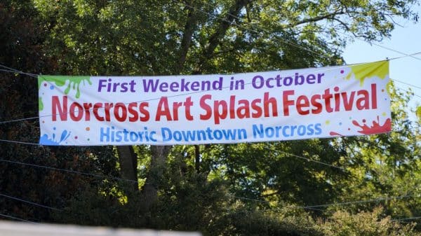 Art Splash Festival banner