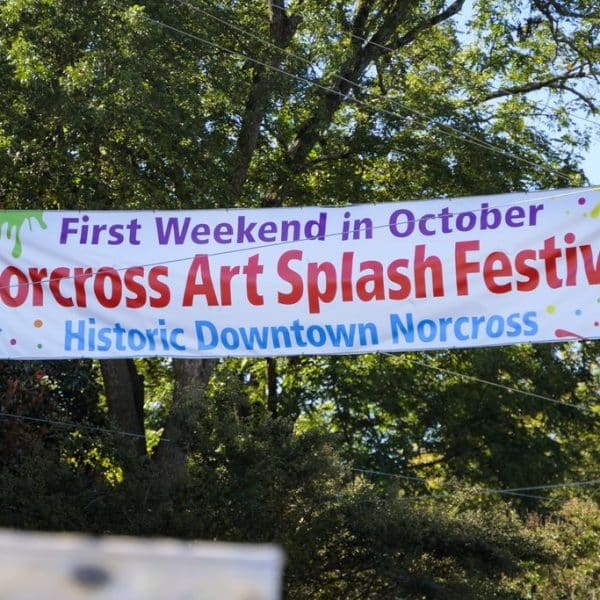 Art Splash Festival banner