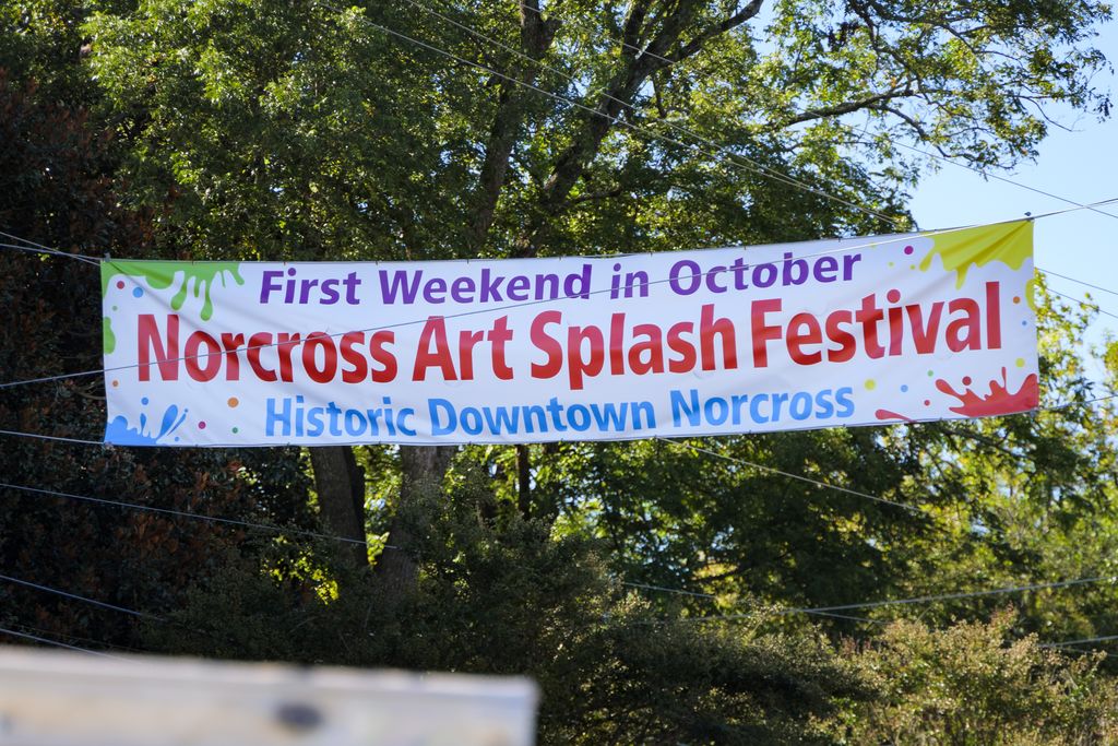 Art Splash Festival banner