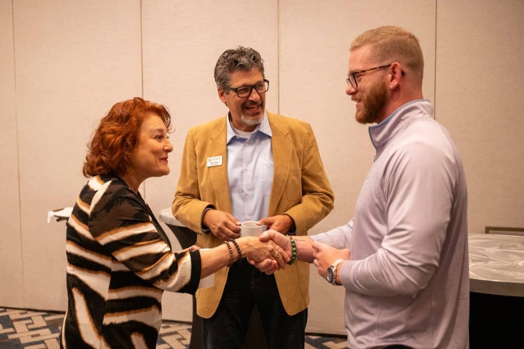 Attendees at an SWGC event