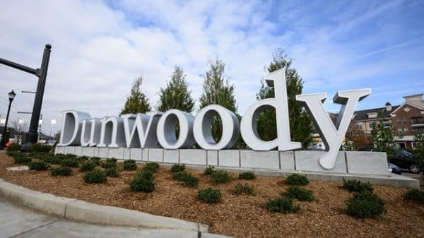 City of Dunwoody, GA gateway signage