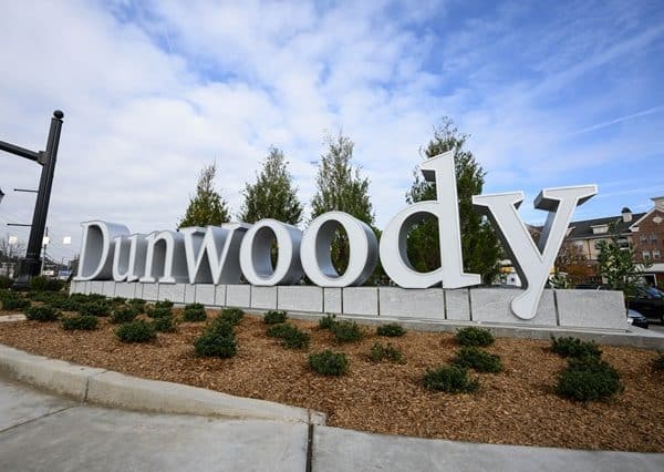 City of Dunwoody, GA gateway signage