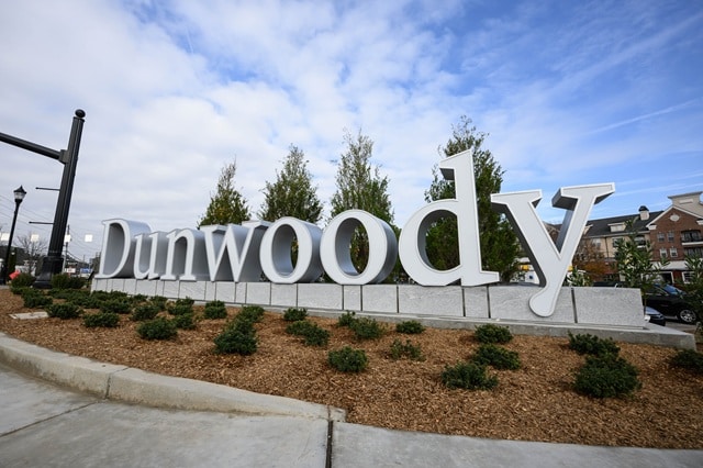 City of Dunwoody, GA gateway signage